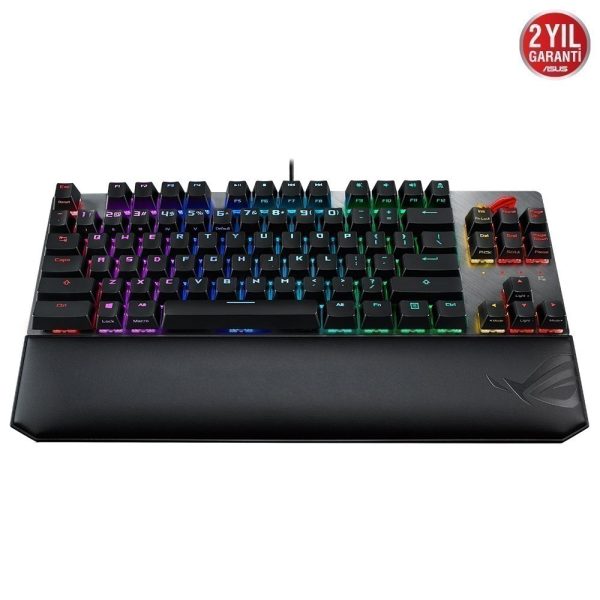 Asus Rog Strix Scope Tkl Deluxe Rog Nx Red Turkce Rgb Mekanik Gaming Klavye 1