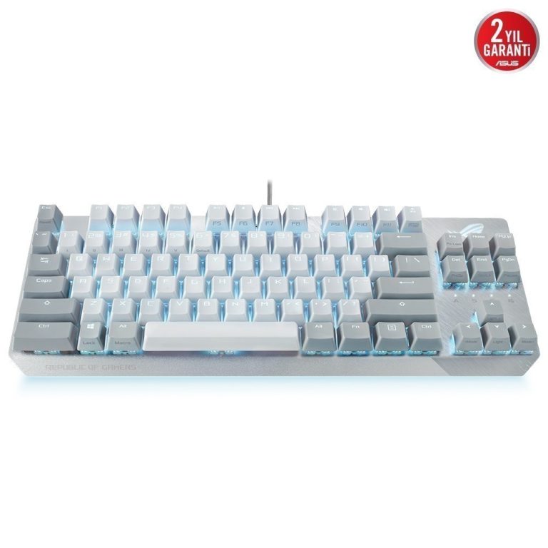 Asus Rog Strix Scope Tkl Rog Nx Red Beyaz Rgb Mekanik Gaming Klavye 2