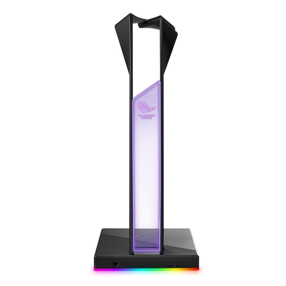 Asus Rog Throne Qi Kablosuz Sarj 7 1 Surround Cift Usb 3 1 Yuva Kulaklik Standi
