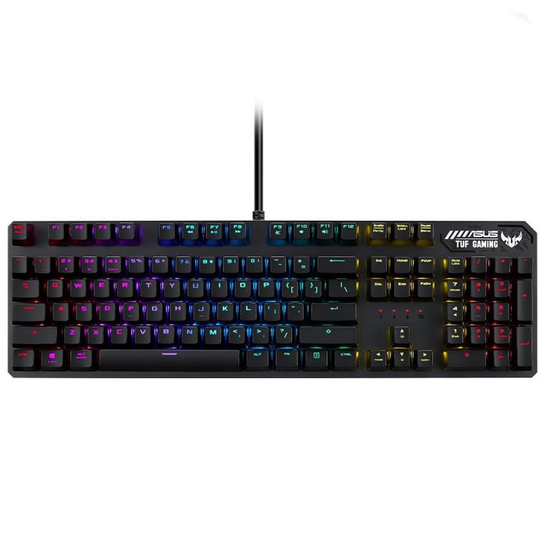 Asus Tuf Gaming K3 Aura Sync Rgb Turkce Brown Switch Optik Mekanik Oyuncu Klavye 1