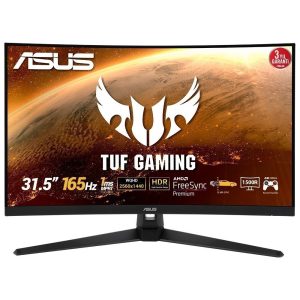 Asus Tuf Gaming Vg32vq1br 31 5 165hz 1ms Va Wqhd Adaptive Sync Freesync Premium Gaming Monitor