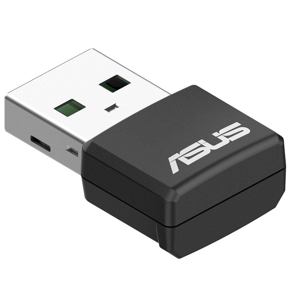Asus Usb Ax55 Nano 574mbps 1201mbps Dual Bant Wi Fi 6 Usb Adaptor