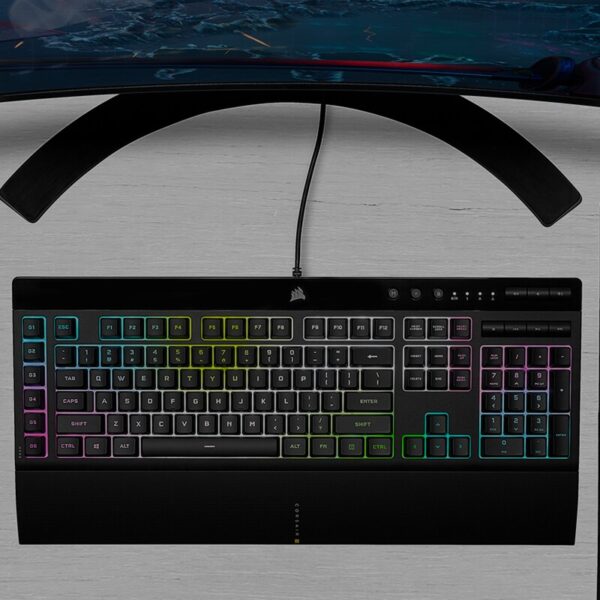 CORSAIR K55 PRO XT Membrane Türkçe RGB Gaming Klavye (CH-9226715-TR) h1