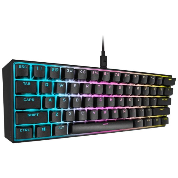 Corsair K65 Mini Rgb Cherry Mx Red Ingilizce Mekanik Gaming Klavye 3