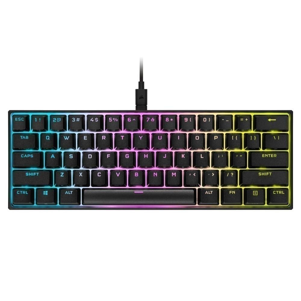 Corsair K65 Mini Rgb Cherry Mx Red Ingilizce Mekanik Gaming Klavye