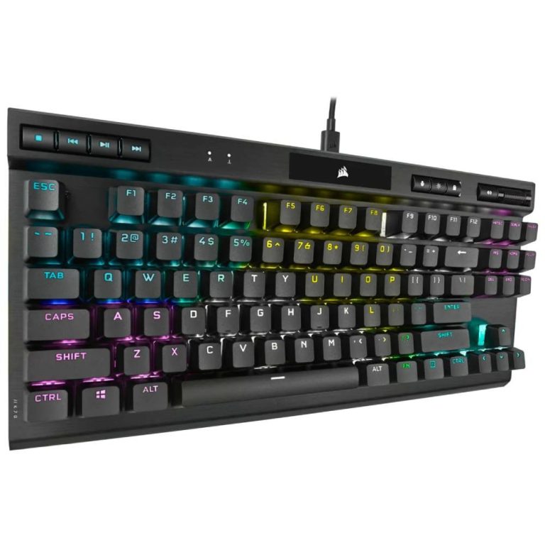 Corsair K70 Tkl Champion Series Cherry Mx Speed Ingilizce Rgb Mekanik Gaming Klavye 1