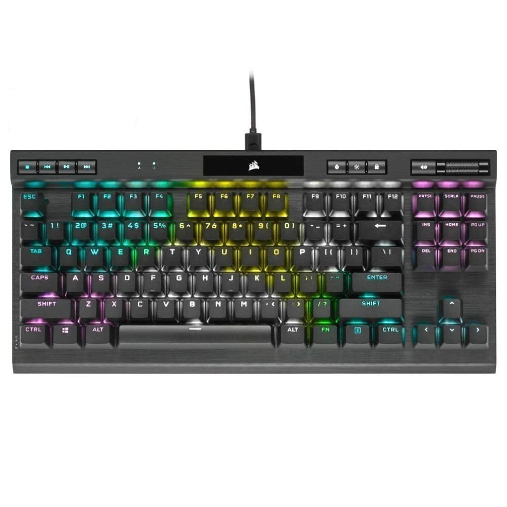 Corsair K70 Tkl Champion Series Cherry Mx Speed Ingilizce Rgb Mekanik Gaming Klavye