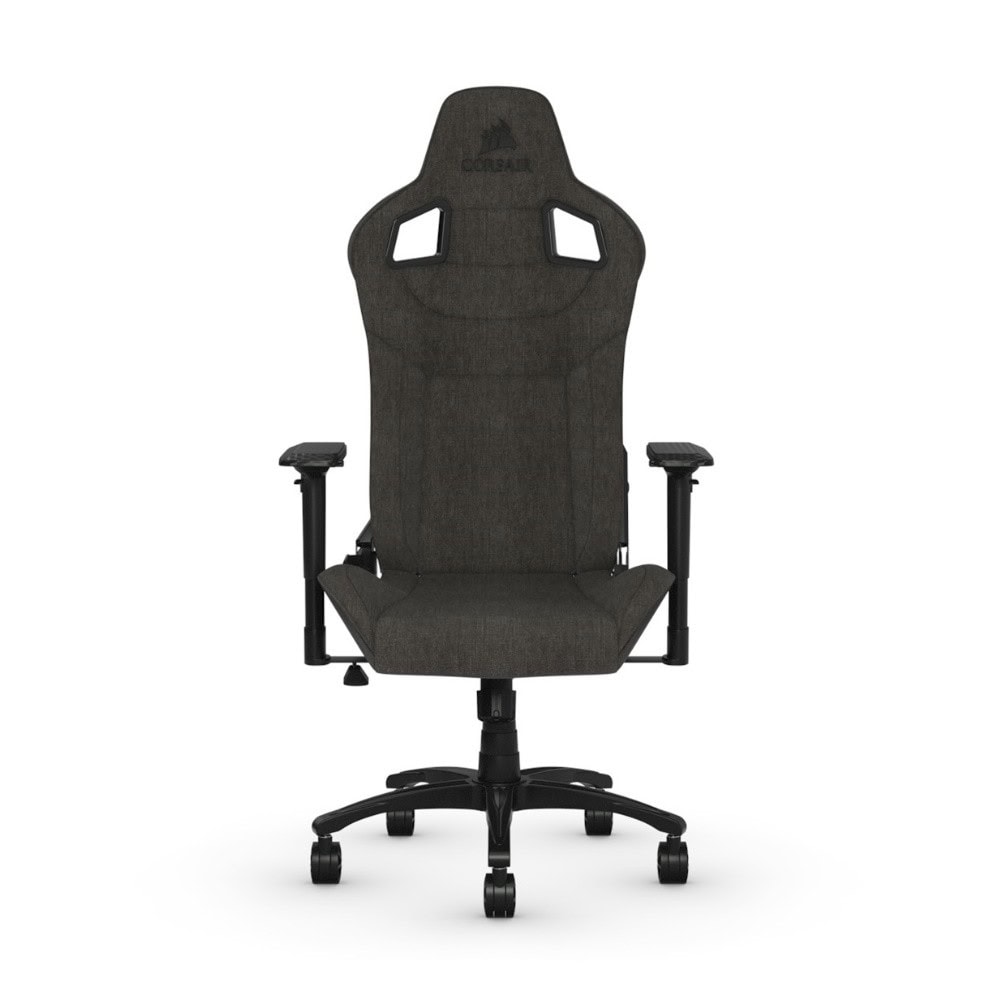 Corsair T3 Rush Charcoal Cf 9010029 Ww 4d Kolcak Kumas Fume Gaming Oyuncu Koltuk