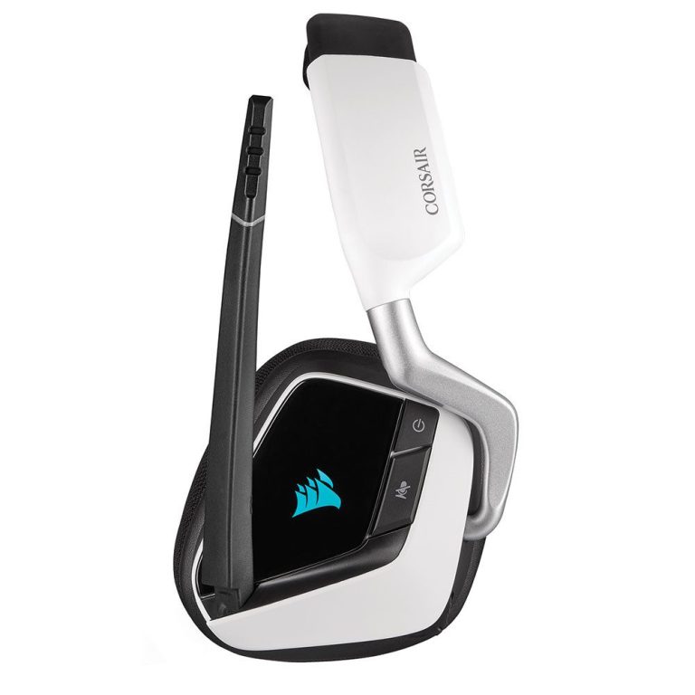 Corsair Void Elite RGB 7.1 Beyaz Kablosuz Gaming Kulaklık