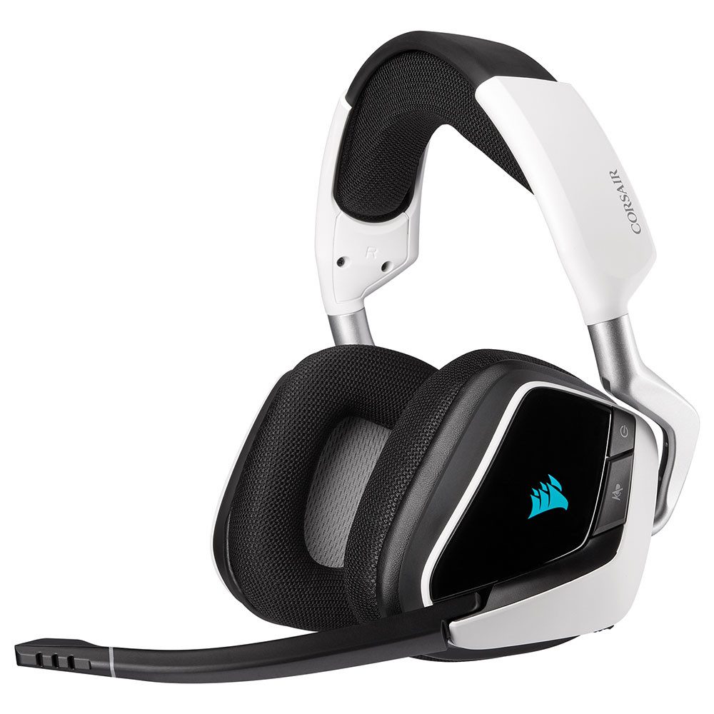 Corsair Void Elite RGB 7.1 Beyaz Kablosuz Gaming Kulaklık