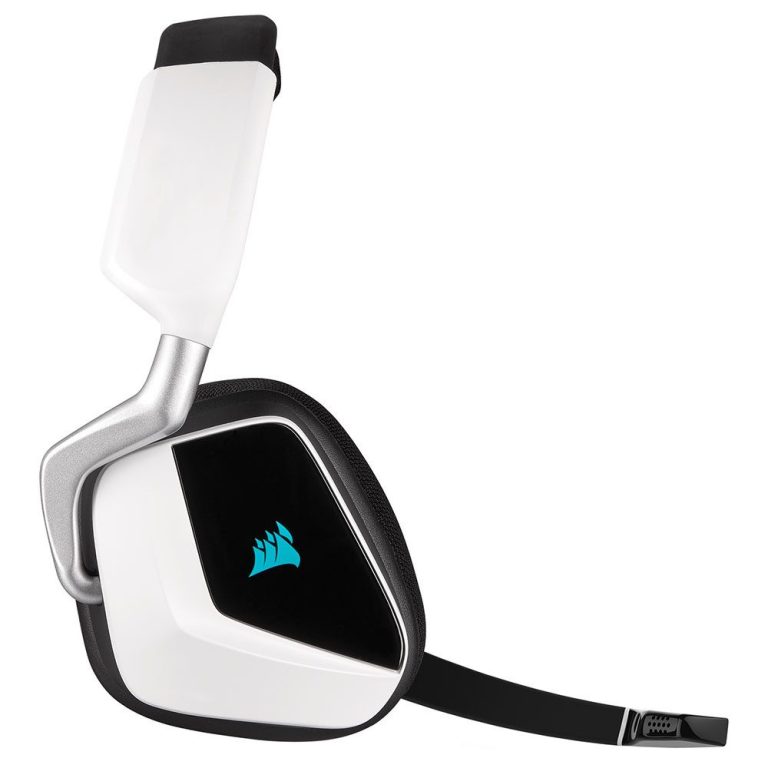 Corsair Void Elite RGB 7.1 Beyaz Kablosuz Gaming Kulaklık
