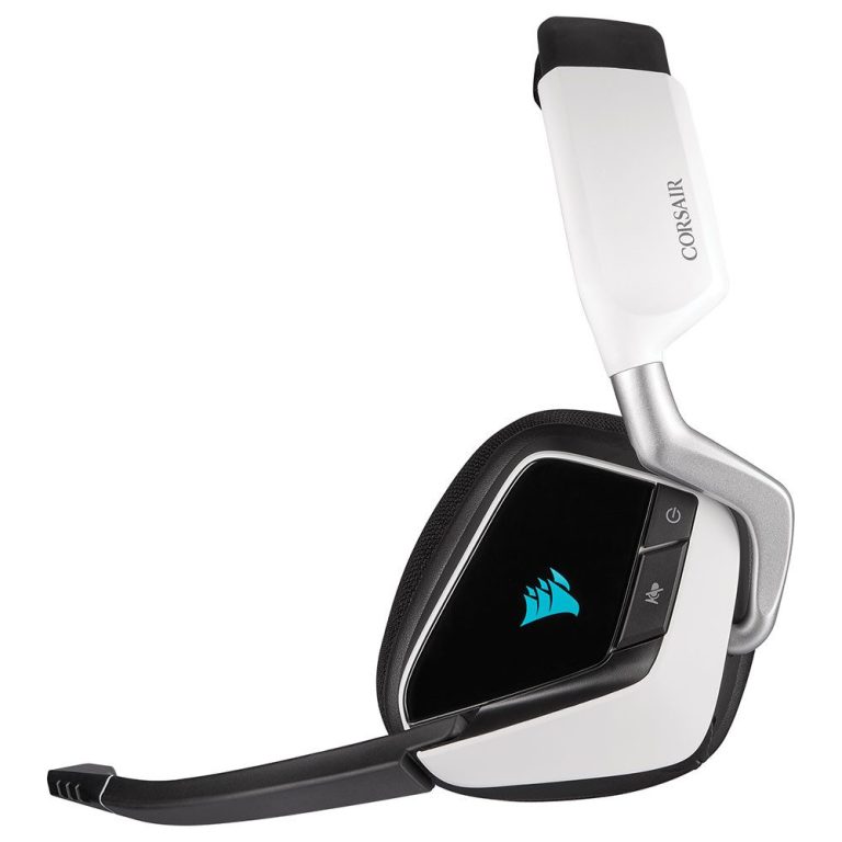 Corsair Void Elite RGB 7.1 Beyaz Kablosuz Gaming Kulaklık
