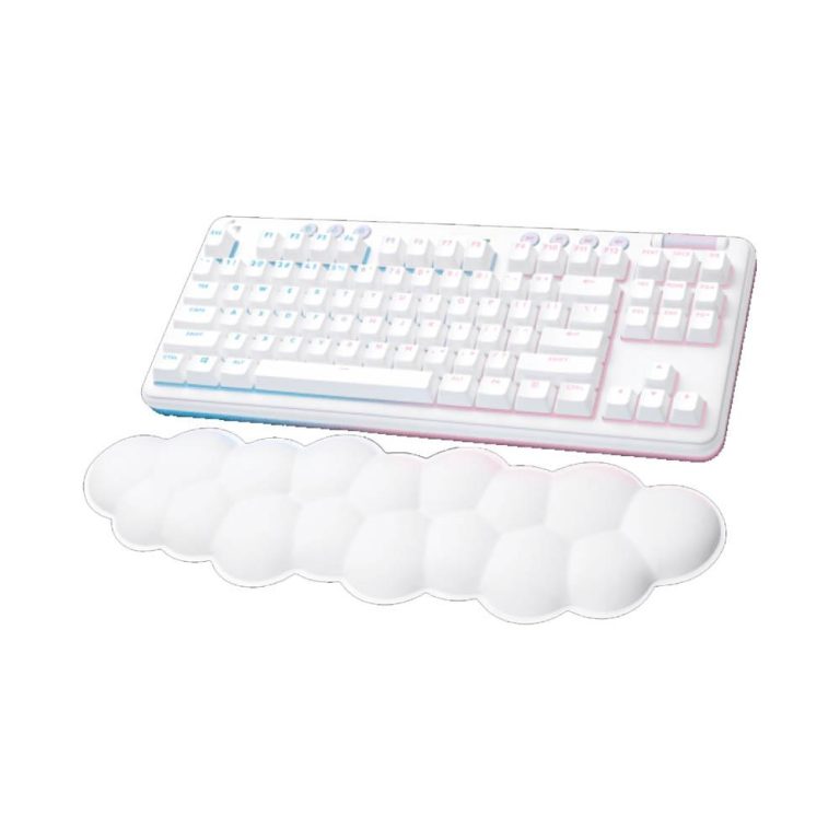 Logitech G Aurora G715 Tactile Ingilizce Q Rgb Kablosuz Beyaz Oyuncu Klavyesi 920 010465 1