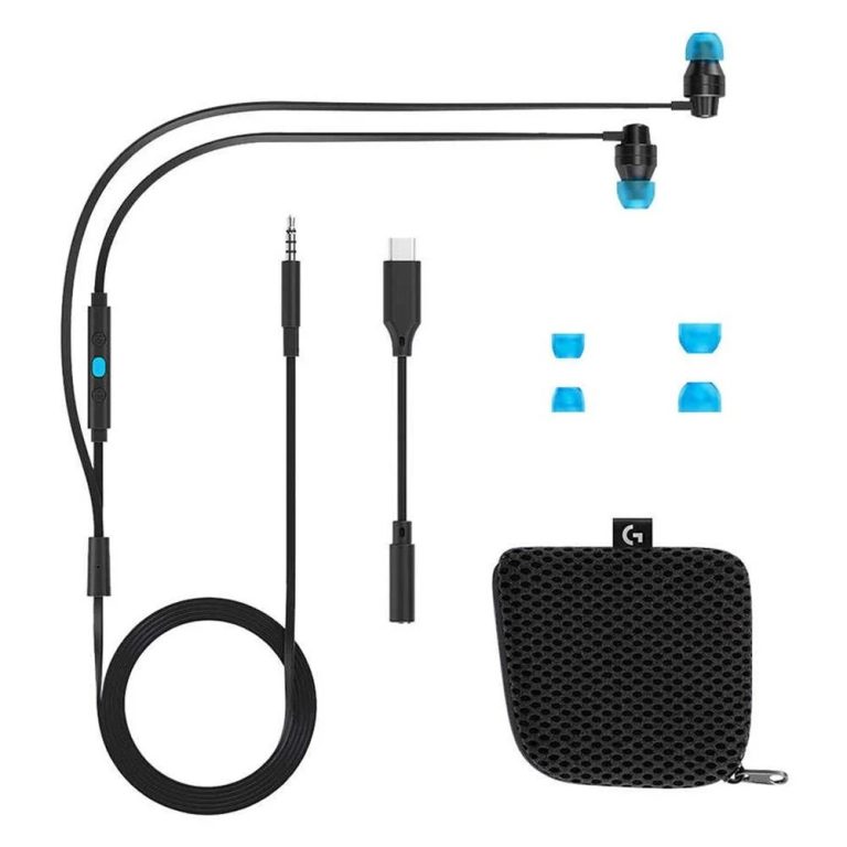 Logitech G G333 Kulak Ici Stereo Oyuncu Kulakligi Siyah 1