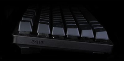Logitech G G413 Mekanik Oyuncu Klavyesi Karbon - Türkçe h1