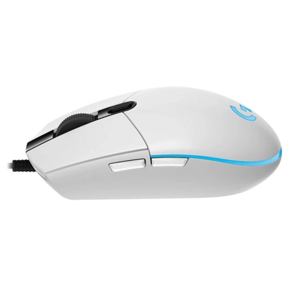 Logitech g102 lightsync white gaming mouse