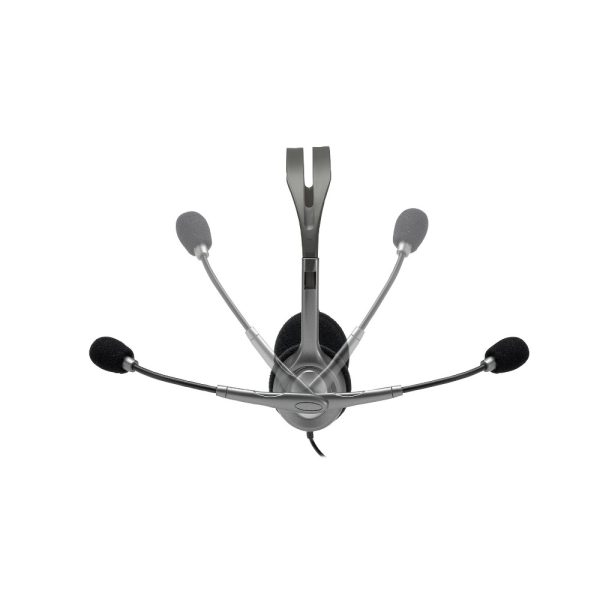 Logitech H110 Kablolu Stereo Kulaklik Gri 981 000271 3