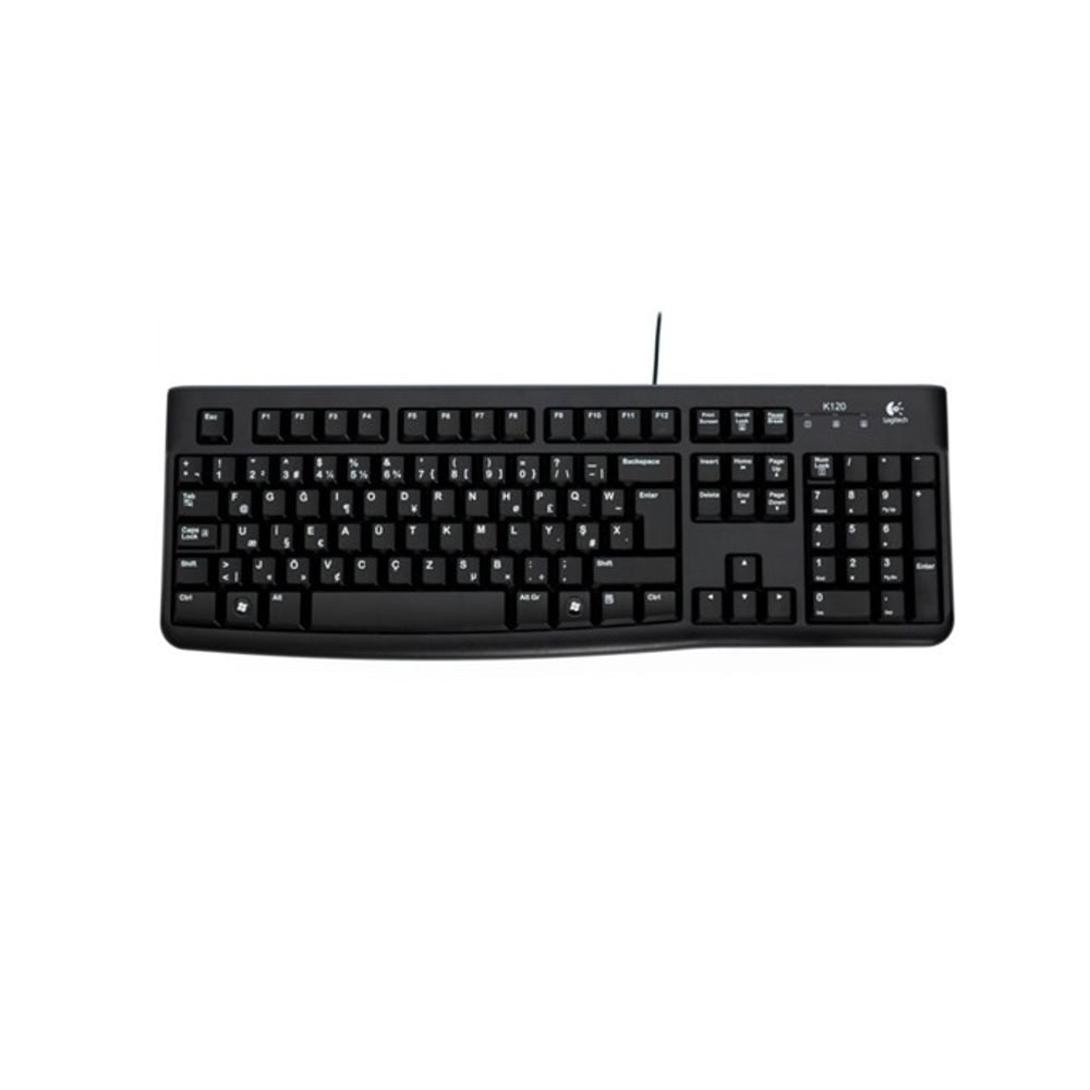 Logitech Kablolu F Klavye K120 Siyah 920 004163