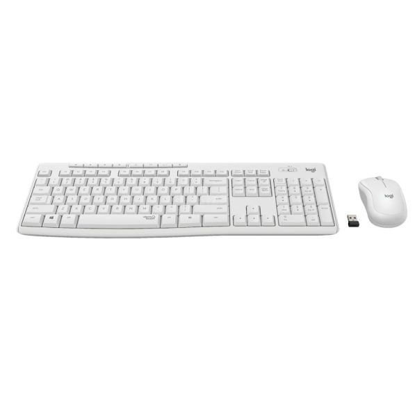 Logitech Mk295 Kablosuz Sessiz Klavye Mouse Set Beyaz 920 010089 1