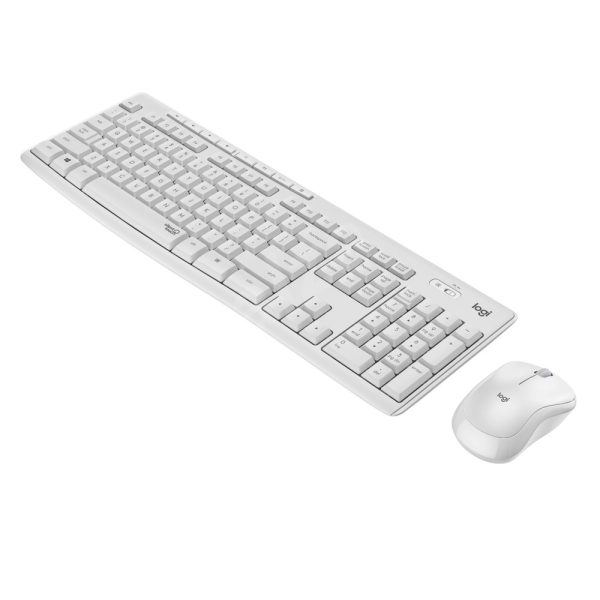 Logitech Mk295 Kablosuz Sessiz Klavye Mouse Set Beyaz 920 010089 2