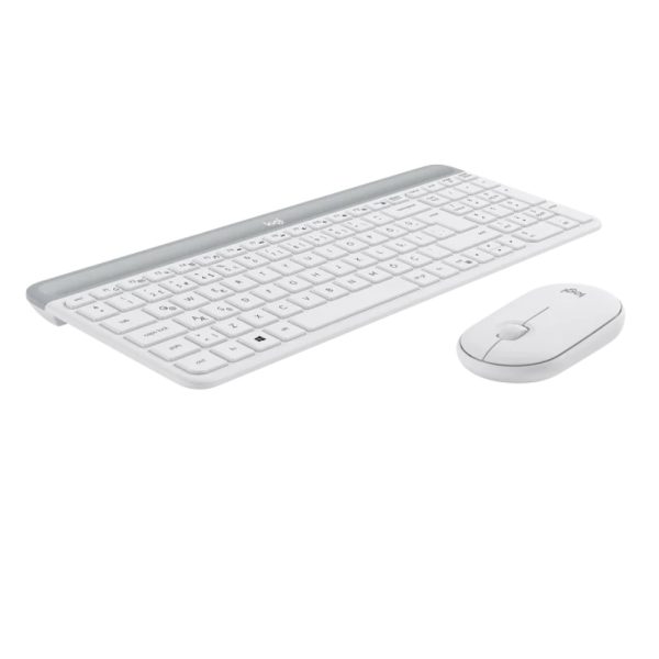 Logitech mk470 kablosuz ince turkce klavye mouse seti beyaz 920 009436 5