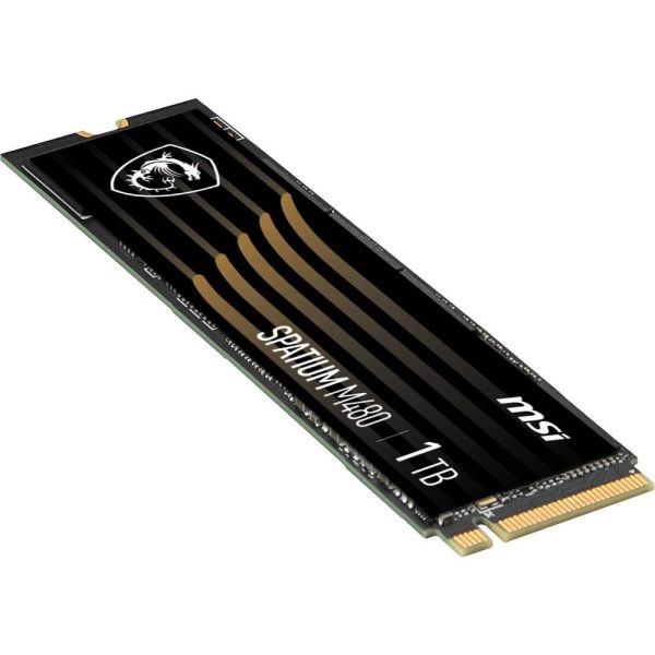 Msi 1tb Spatium M480 Pcie 4 0 Nvme M 2 Ssd 7000mb Okuma 5500mb Yazma 4