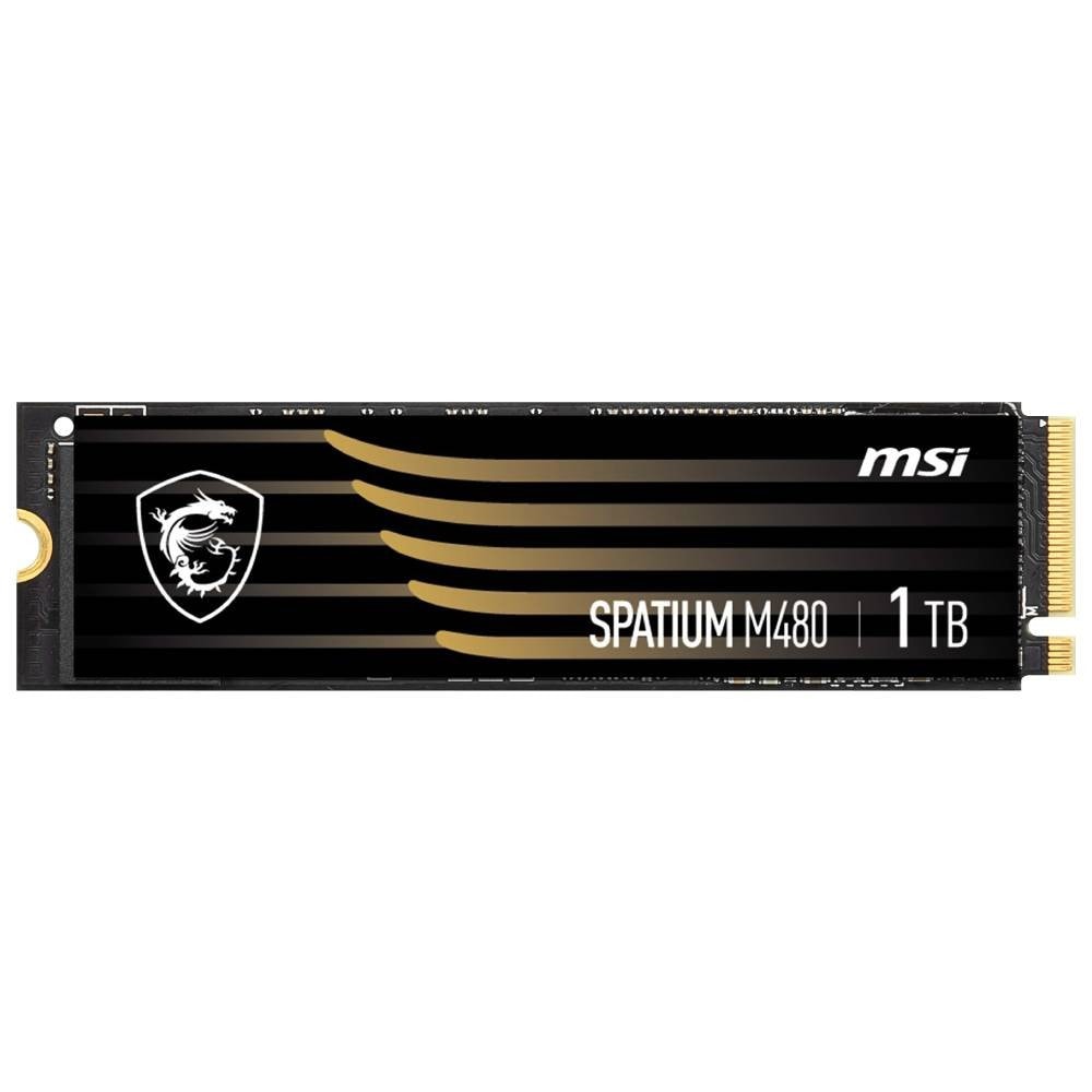 Msi 1tb Spatium M480 Pcie 4 0 Nvme M 2 Ssd 7000mb Okuma 5500mb Yazma