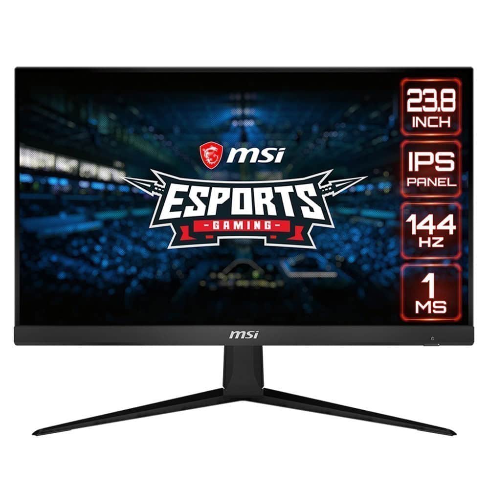 MSI 144Hz 23.8インチ ゲーミングモニター MSI 23.8 inç OPTIX G241 144 Hz 1ms DP Full HD IPS Freesync Gaming