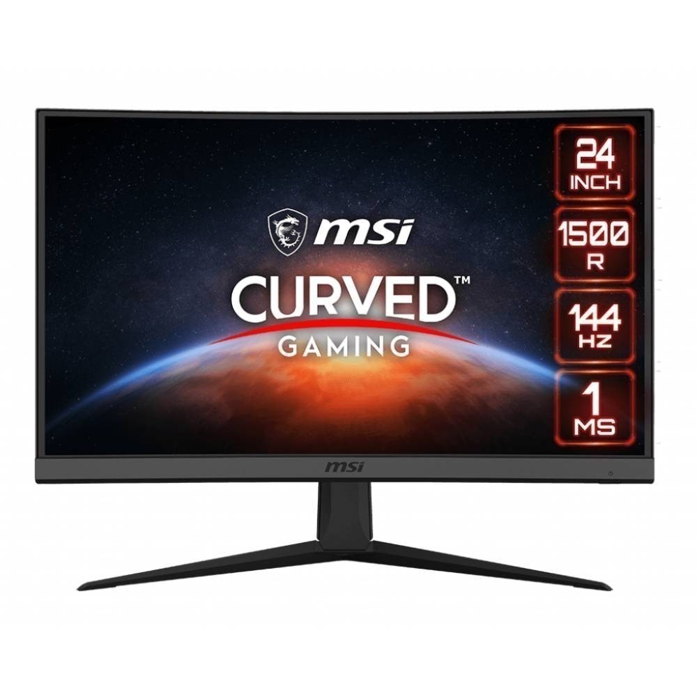 Msi 24 Optix G24c6 144hz 1ms Dp 2xhdmi Va Fhd Freesync Gaming Monitor