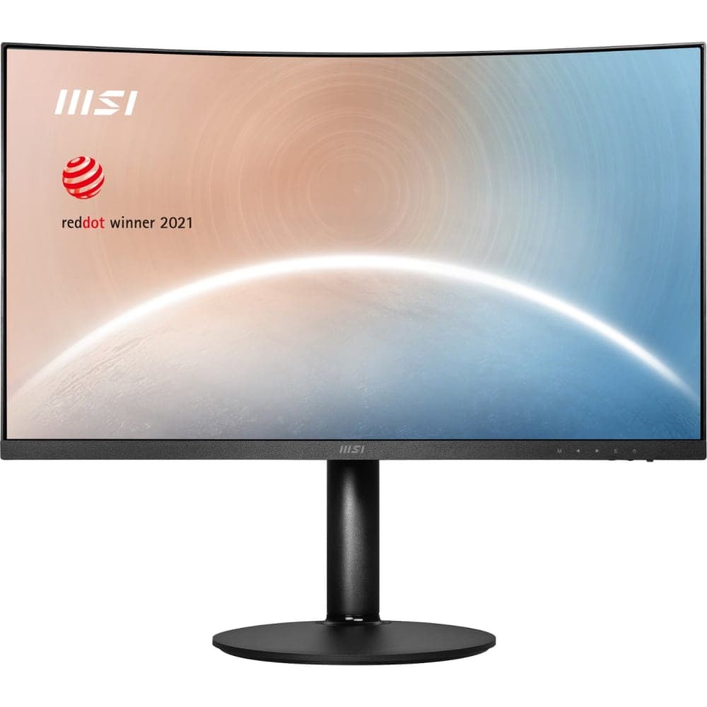 Msi 27″ Modern Md271cp Curved 1500r Va 75hz 4ms Fhd Anti Glare Monitor