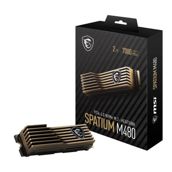 Msi 2tb Spatium M480 Hs Nvme M 2 2280 Ssd 7000mb Okuma 6800mb Yazma 4