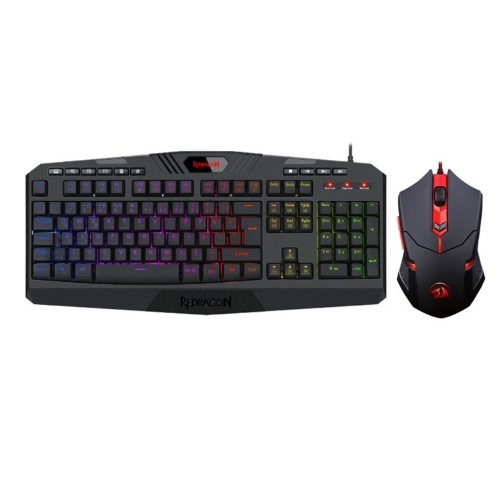 Redragon S101 3 Rgb Gaming Klavye Mouse Combo Set