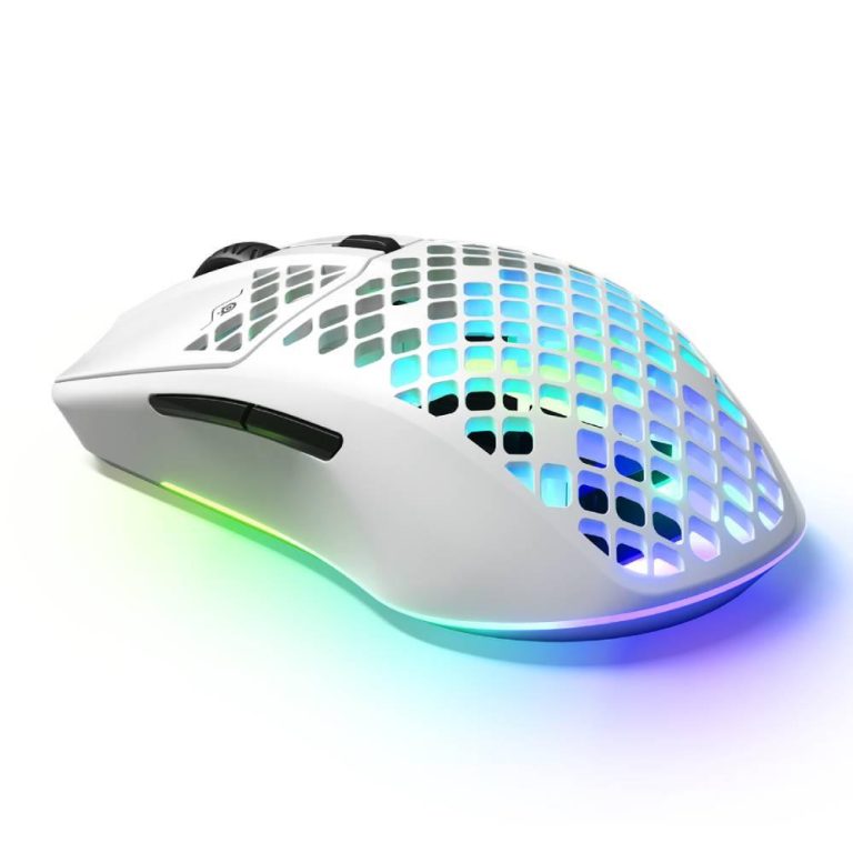 Steelseries Aerox 3 2022 Rgb Kablosuz Beyaz Gaming Mouse Ssm62608 2
