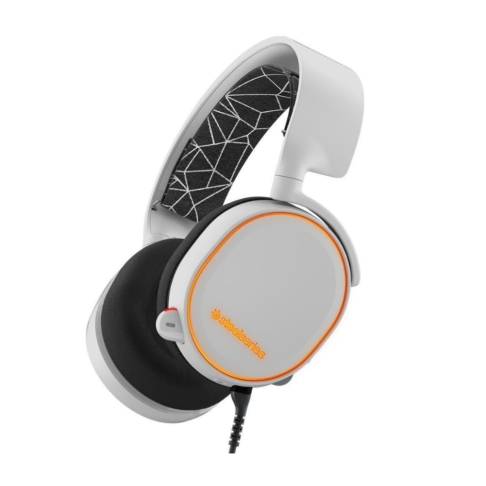 Steelseries Arctis 5 Rgb 7 1 Surround Kablolu Beyaz Oyuncu Kulakligi 2019 Edition
