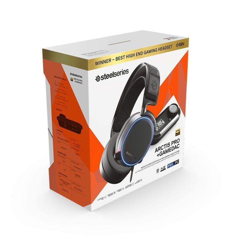 Steelseries Arctis Pro Gamedac Kablolu Siyah Gaming Kulaklik 3
