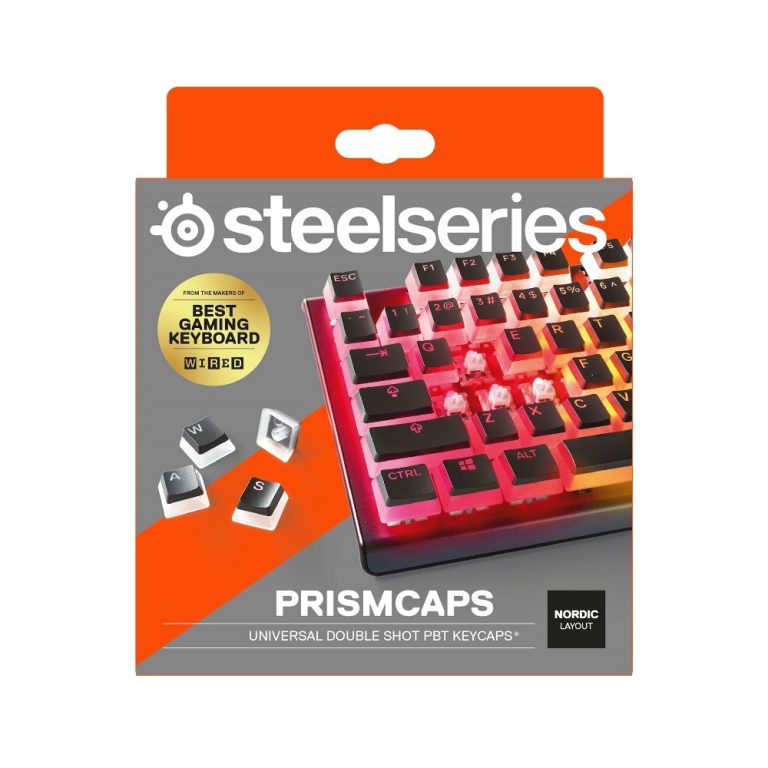 Steelseries Prismcaps Siyah Cift Tarafli Tus Seti 2