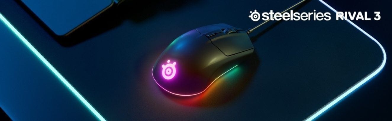 SteelSeries Rival 3 RGB Gaming Mouse (SSM62513) h1