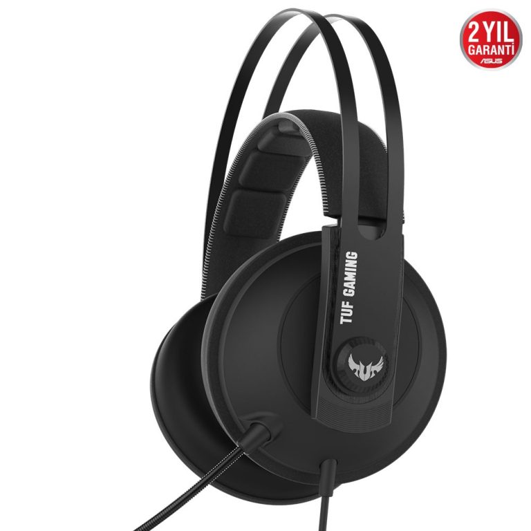 ASUS TUF Gaming H7 Gun Metal 7.1 Oyuncu Kulaklık (90YH022G-B8UA00)