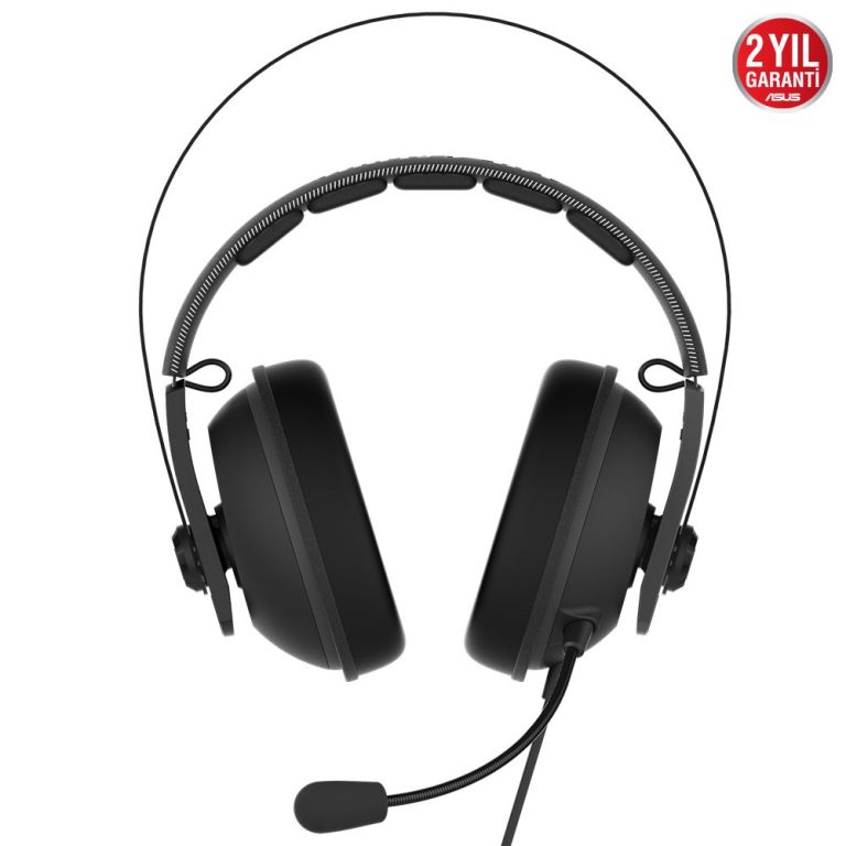 ASUS TUF Gaming H7 Gun Metal 7.1 Oyuncu Kulaklık (90YH022G-B8UA00)