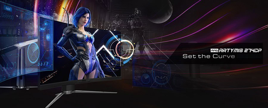 MSI MAG ARTYMIS 274CP 27 inç 165 Hz 1ms Curved Gaming Monitör h2