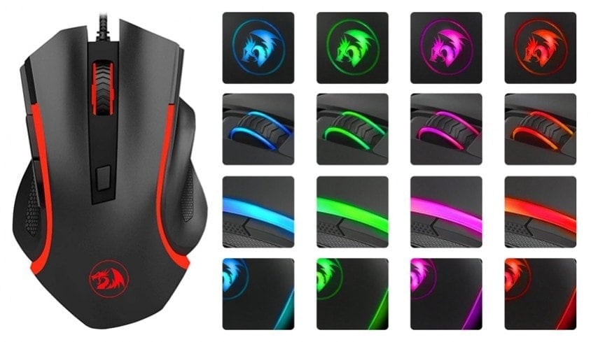 Redragon Nothosaur M606 3.200 DPI Gaming Mouse NOTHOSAUR M606 h2