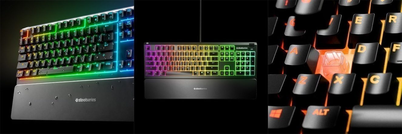 Steelseries Apex 3 Türkçe RGB Gaming Klavye SSK64808 h2