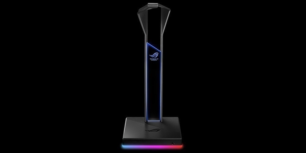 Asus Rog Throne QI Kablosuz Şarj 7.1 Surround Kulaklık Standı h3
