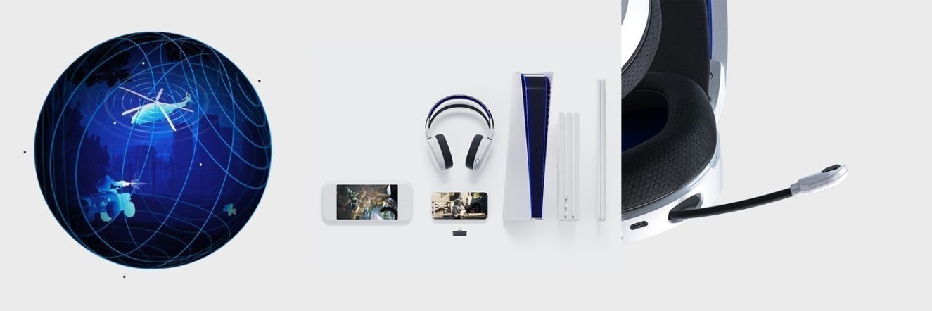 SteelSeries Arctis 7 PS5 Edition Kablosuz Beyaz Gaming Kulaklık (SSH61467) h3