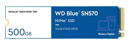 Wd sn570 1tb blue gen3x4 m. 2 ssd 3500mb okuma / 3000mb yazma