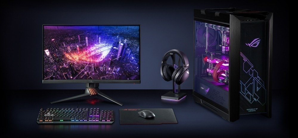 Asus Rog Throne QI Kablosuz Şarj 7.1 Surround Kulaklık Standı h4