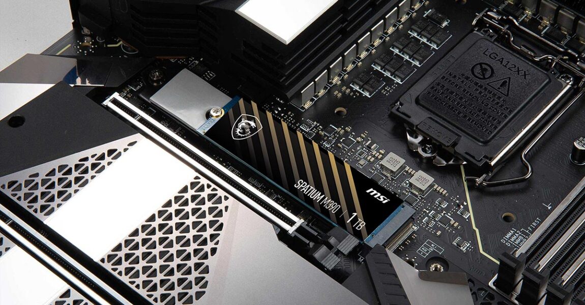 MSI 1TB SPATIUM M390 NVME M.2 SSD 3300MB Okuma / 3000MB Yazma h4