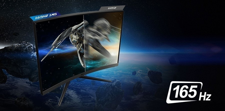 MSI OPTIX G32C4 31 inç 165Hz 1ms Full HD Freesync Curved VA Gaming Monitör h4