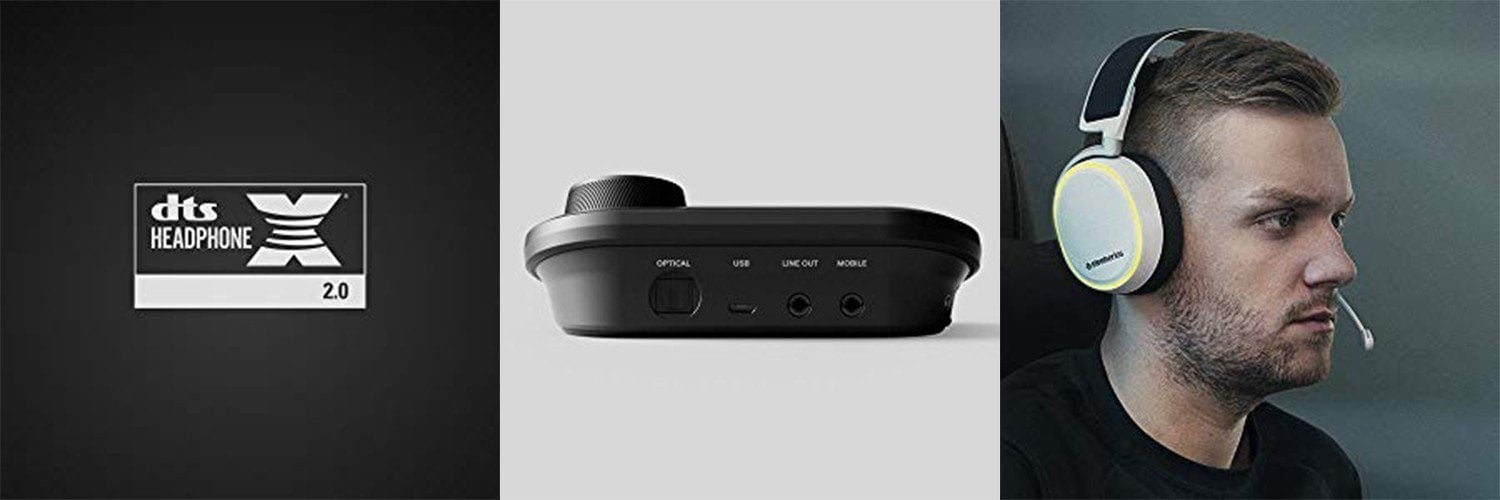 SteelSeries SSH61453 Arctis Pro GameDAC Kablolu Siyah Gaming Kulaklık h5