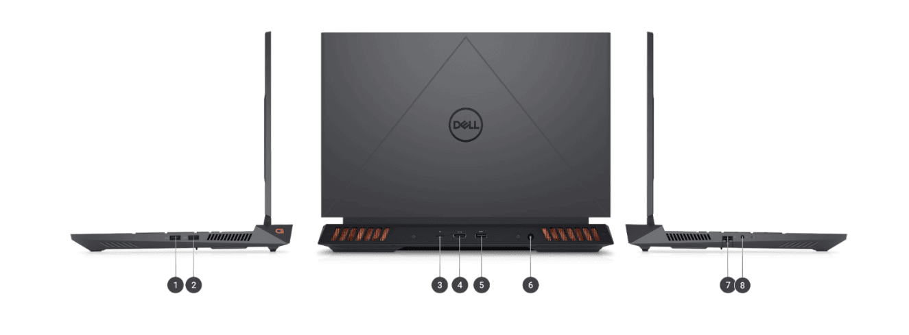 Dell gaming g15 5530 g155530010u intel core i7-13650hx 16gb ddr5 512gb ssd rtx4050 6gb 15. 6 inç 165 hz full hd ubuntu gaming laptop